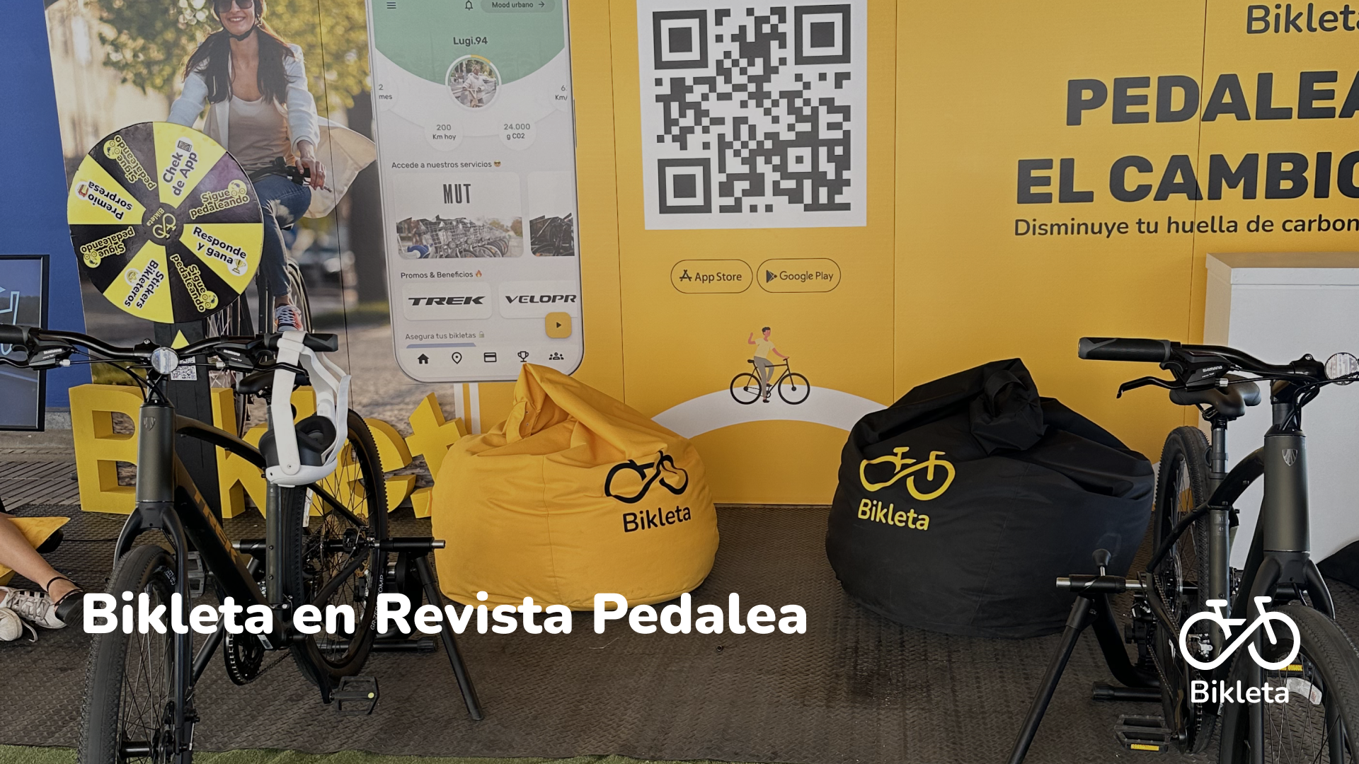 Bikleta la app de ciclismo en Revista pedalea