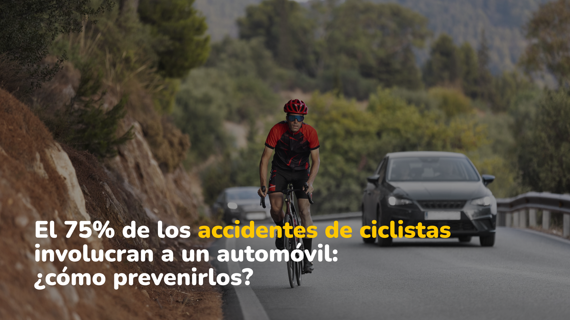 "Usted nunca debería intentar adelantar a un ciclista" sin tomar precauciones. Conoce las reglas básicas para hacerlo de forma segura y evitar accidentes en la vía