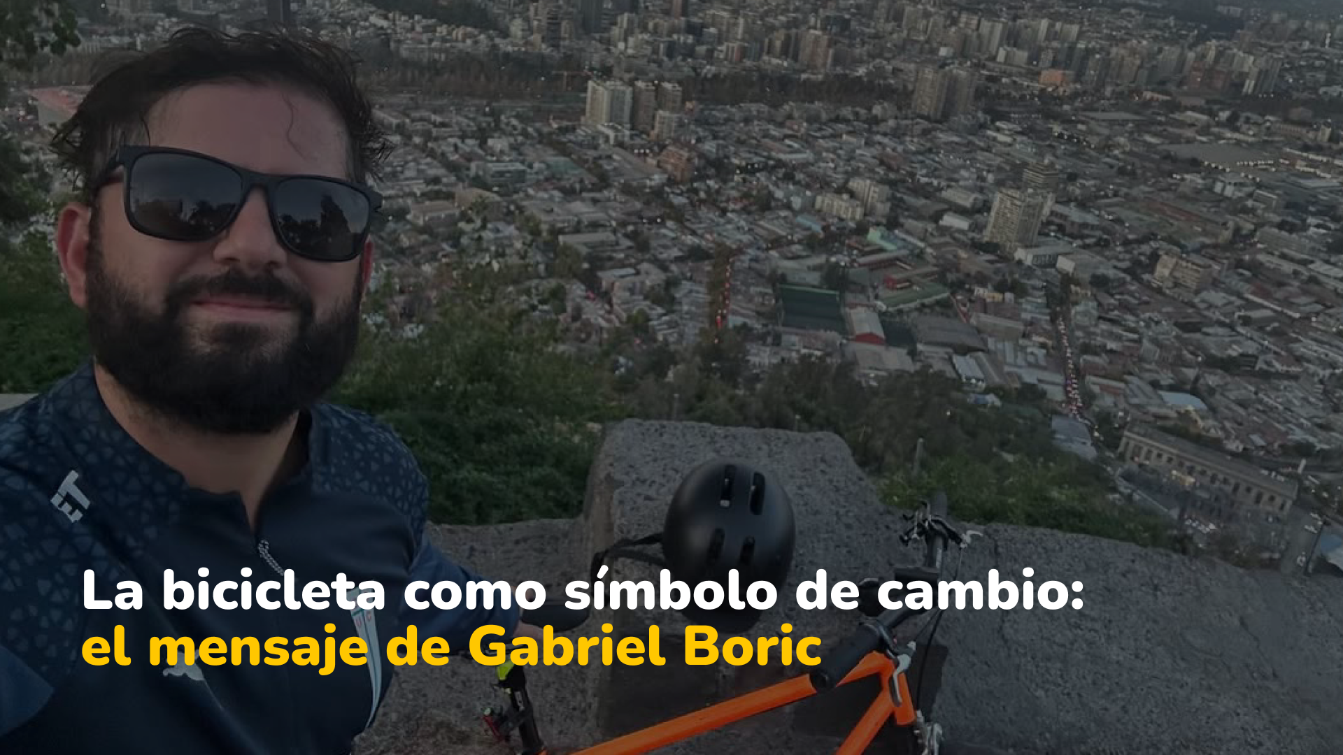 Gabriel Boric en bicicleta: el impacto de los líderes en la movilidad sustentable