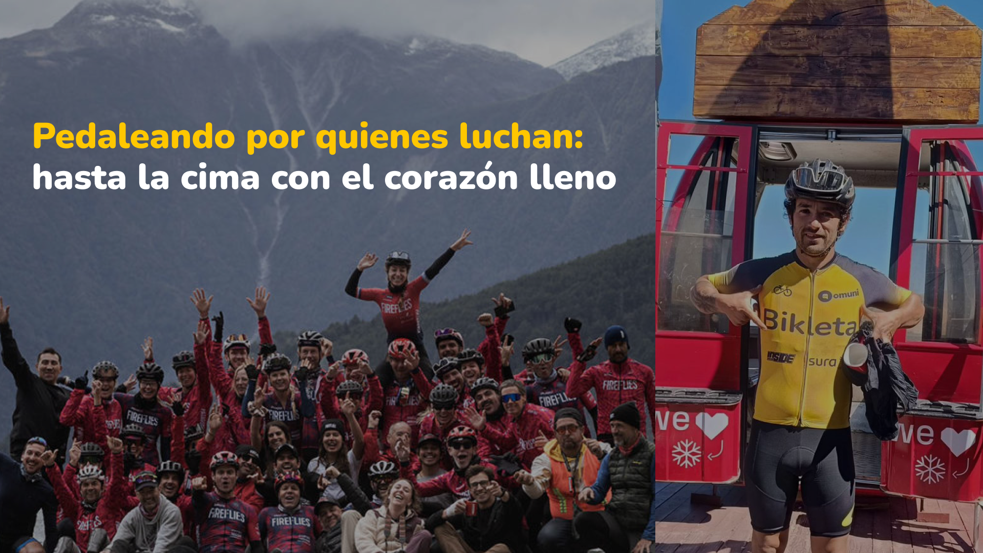 Fireflies Patagonia Final Climbing Challenge 2025: ciclismo, montaña y solidaridad con un bikletero presente 