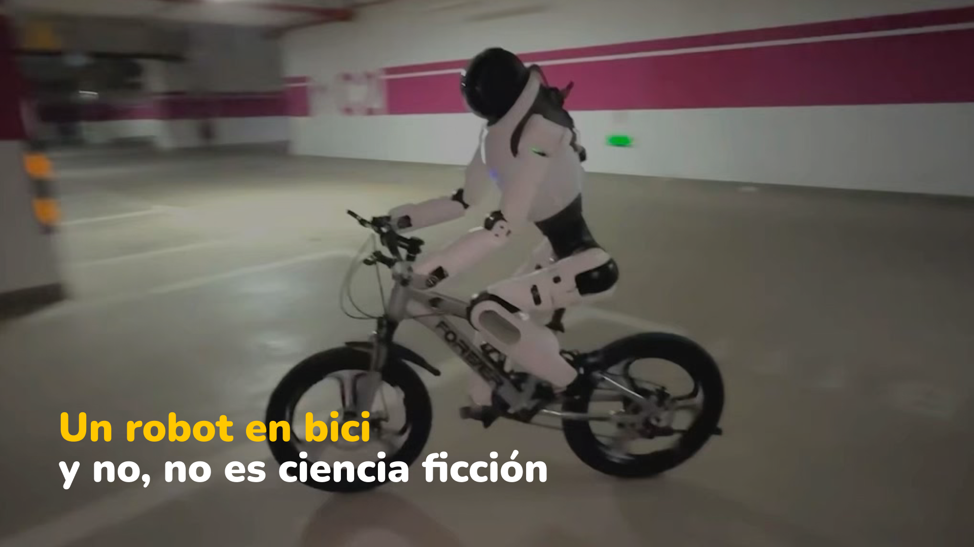 El robot chino que puede andar en bici ¡y mucho más!