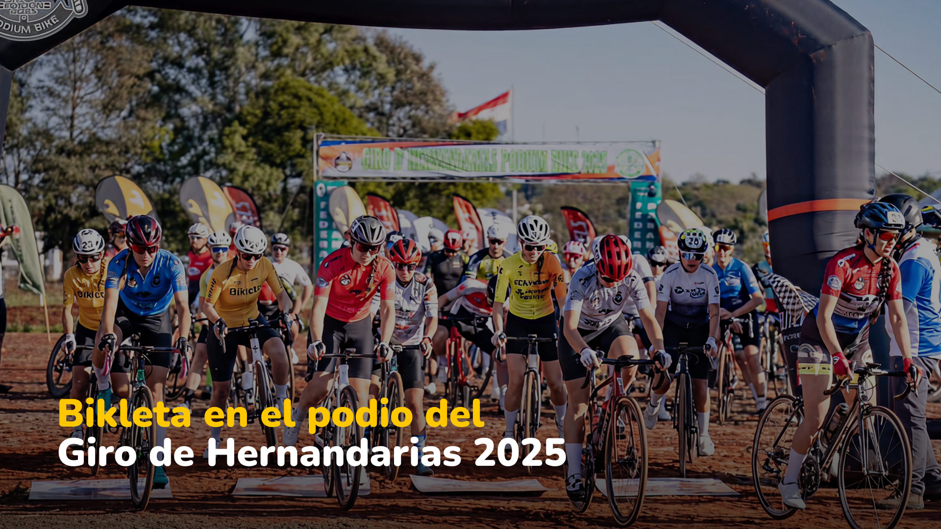 Tres corredoras de Bikleta compitieron en el Giro de Hernandarias y dejaron su huella