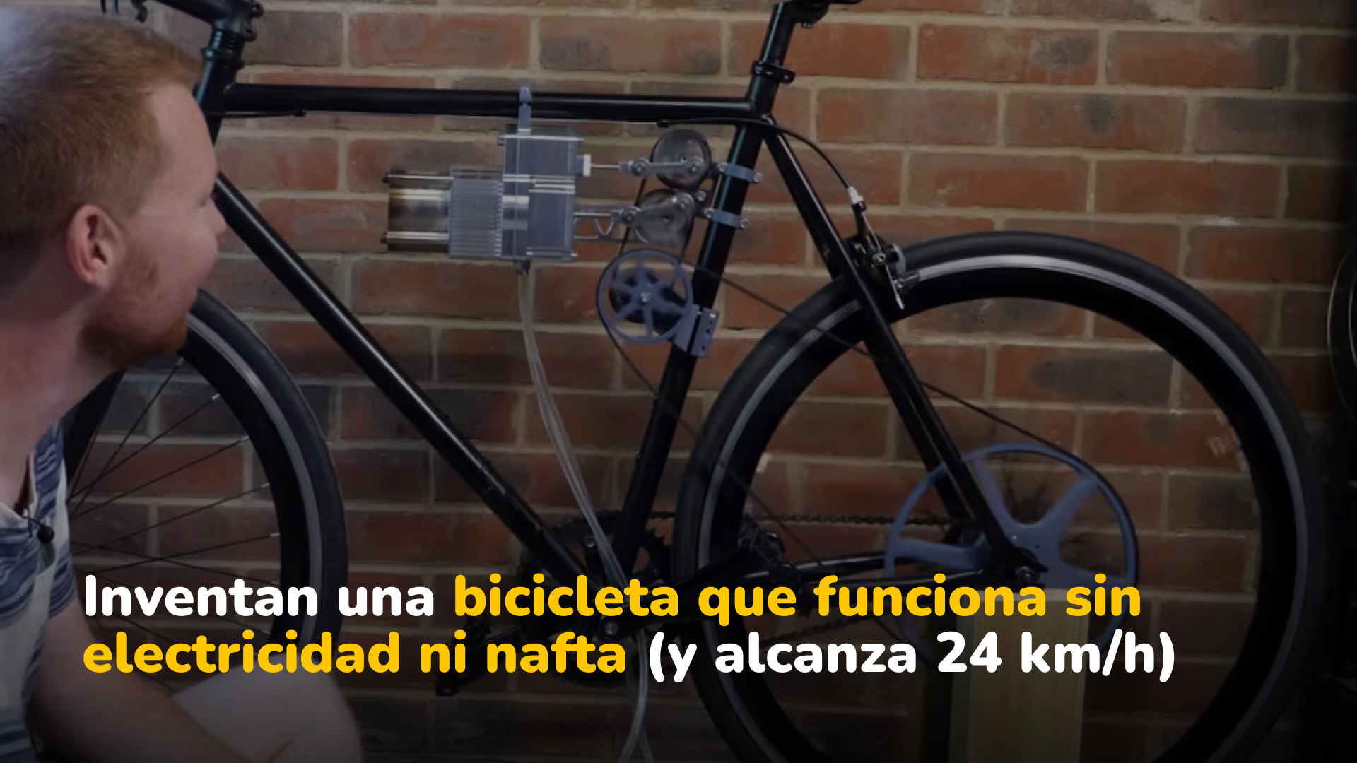 La bici del futuro nació en 1816: sin combustible, sin batería y con motor de 200 años