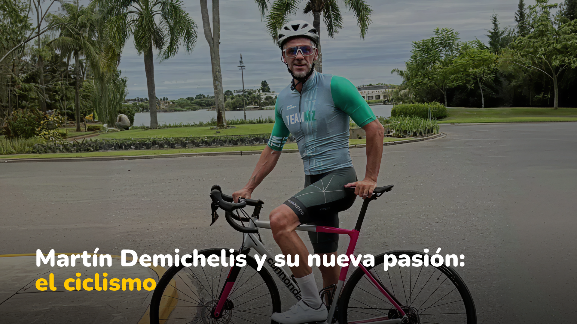 Martín Demichelis y el ciclismo: la nueva disciplina que eligió para su descanso activo