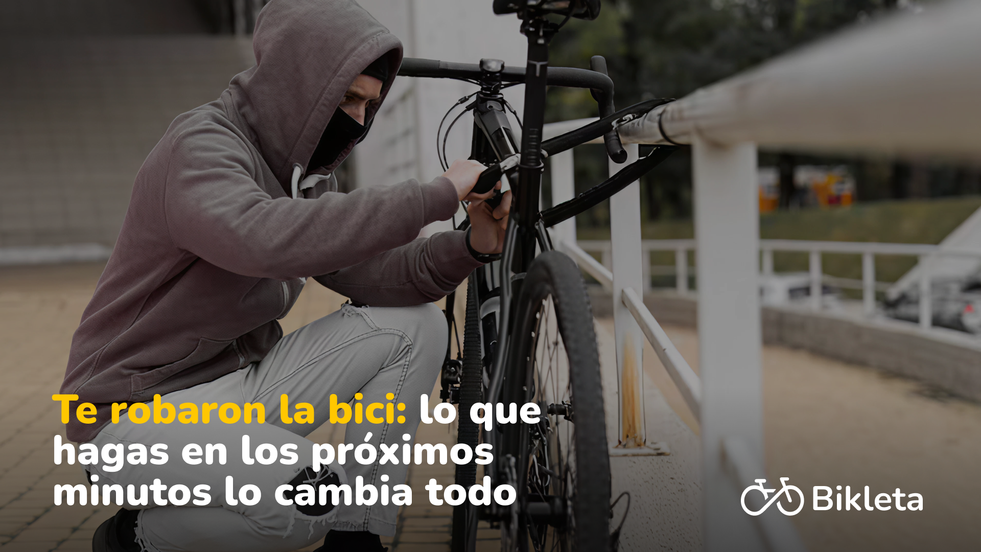 me robaron la bicicleta Chile