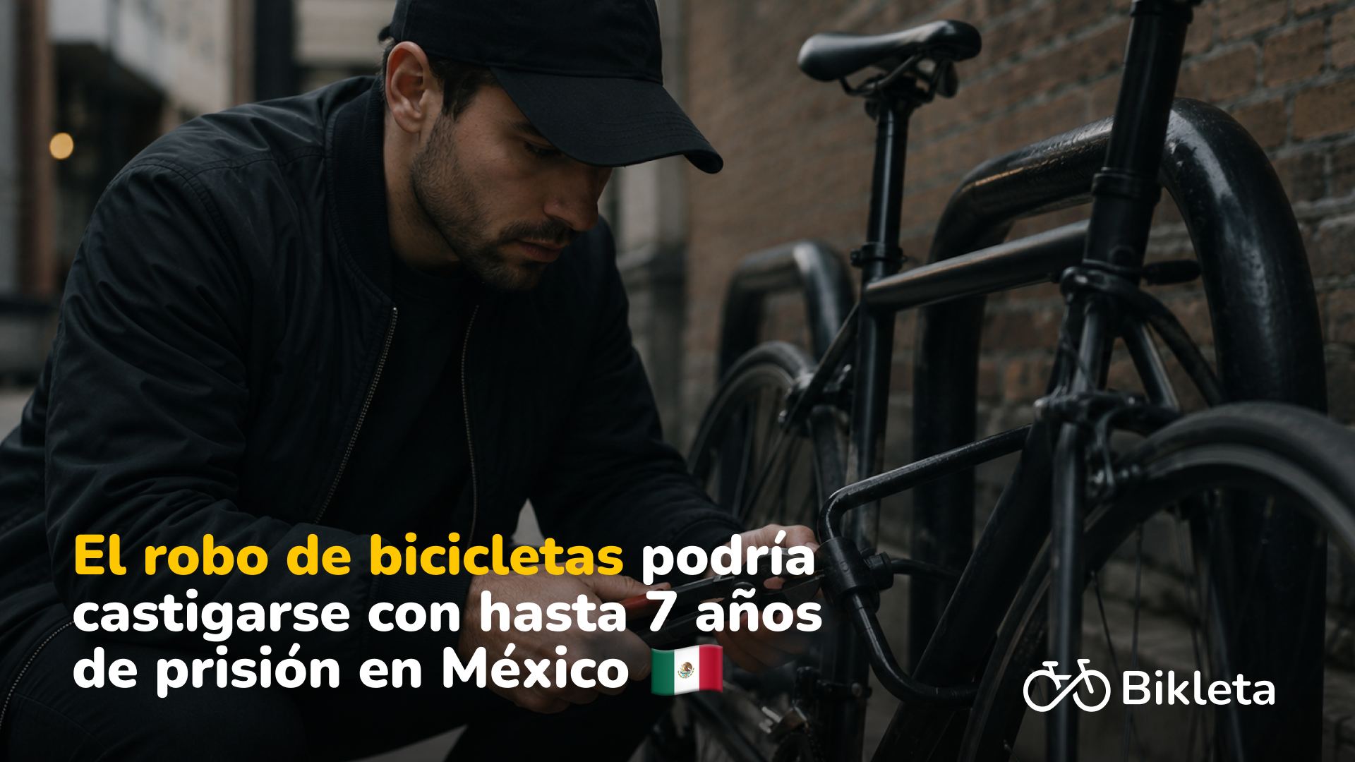 México endurece penas por robo de bicicletas públicas: cómo la tecnología puede ayudar a prevenirlo