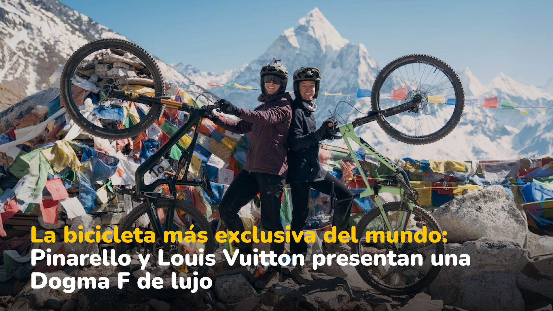 Primeras mujeres en llegar al Everest en bicicleta: chilenas hacen historia