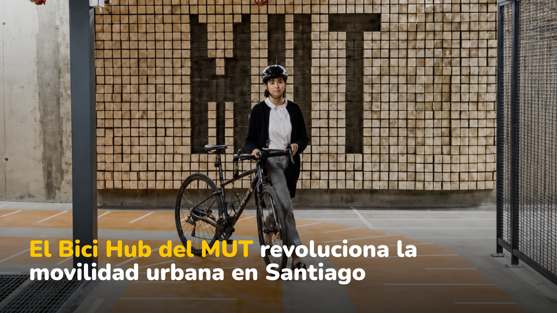 Bici Hub del MUT: el bicicletero más grande de Chile y cómo funciona