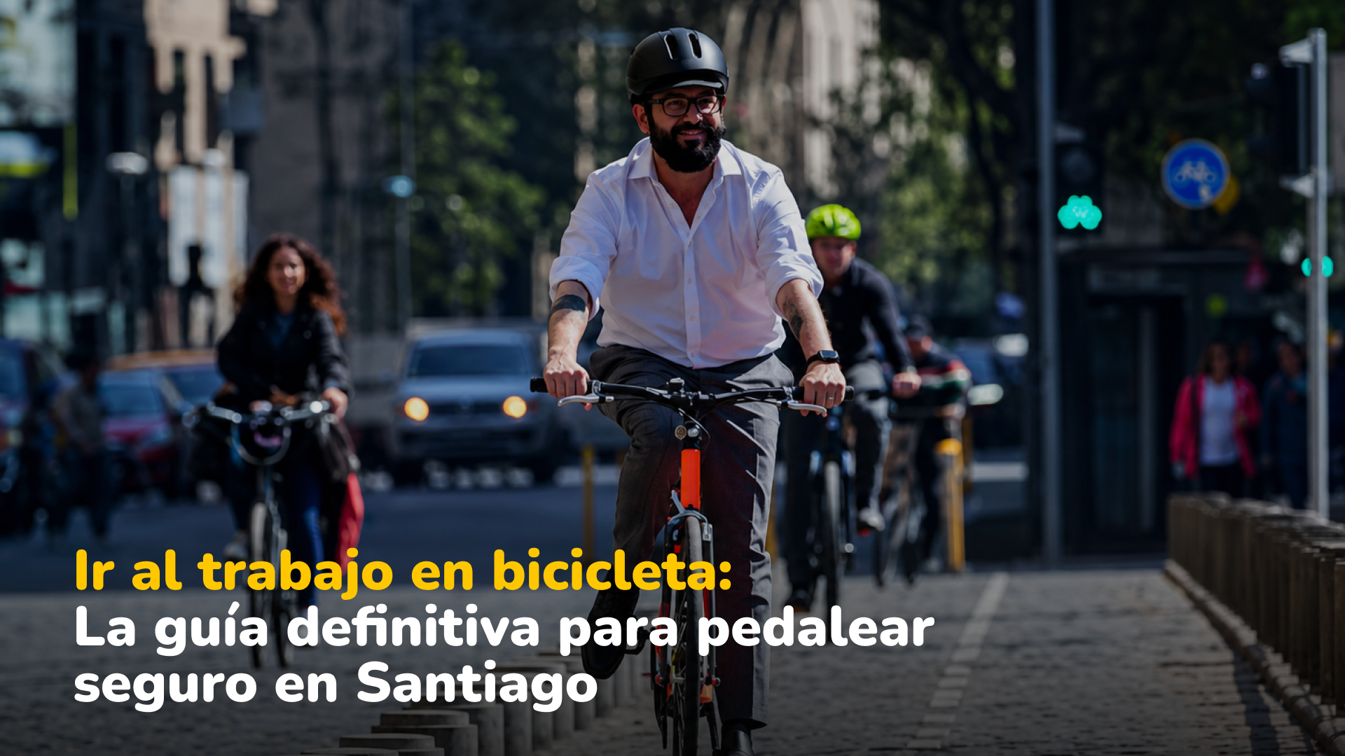 Ir al trabajo en bicicleta en Santiago: guía completa 2026