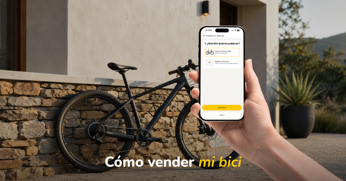Cómo vender mi bicicleta de forma segura: guía paso a paso para publicar tu bici en Bikleta Marketplace